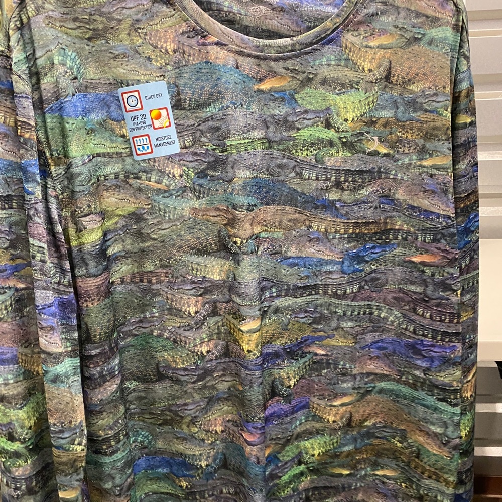 Men’s long sleeve reel legends fishing shirt